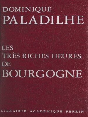 cover image of Les très riches heures de Bourgogne